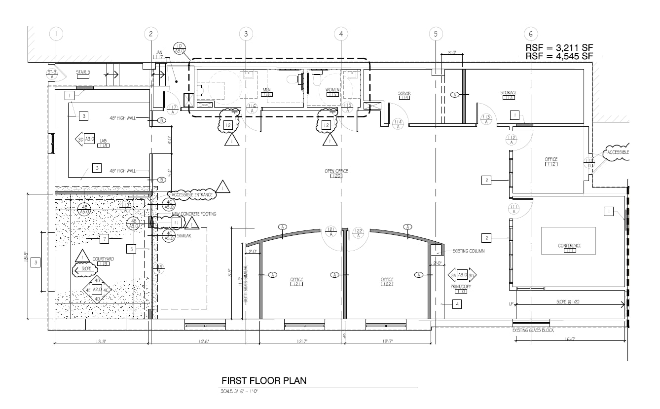606 Washington Ave, Bridgeville, PA à louer Plan d’étage– Image 1 sur 1