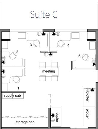 480 N Gulph Rd, King Of Prussia, PA à louer Plan d’étage– Image 1 sur 1