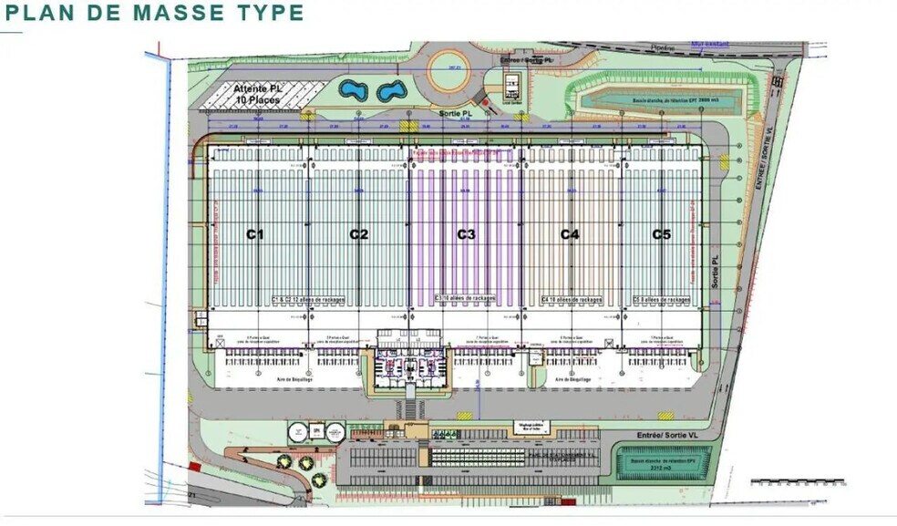 Local d’activités dans Cestas à louer - Plan d’étage – Image 3 sur 3
