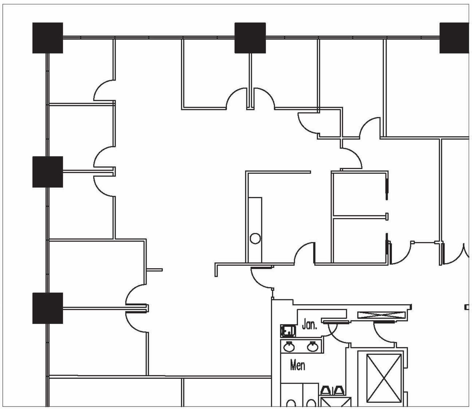 1801 Broadway, Denver, CO à louer Plan d’étage– Image 1 sur 1