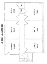 1070 Cambridge Sq, Alpharetta, GA à louer Plan d’étage– Image 2 sur 5