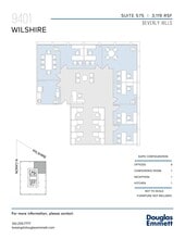 9401 Wilshire Blvd, Beverly Hills, CA à louer Plan d’étage– Image 1 sur 1