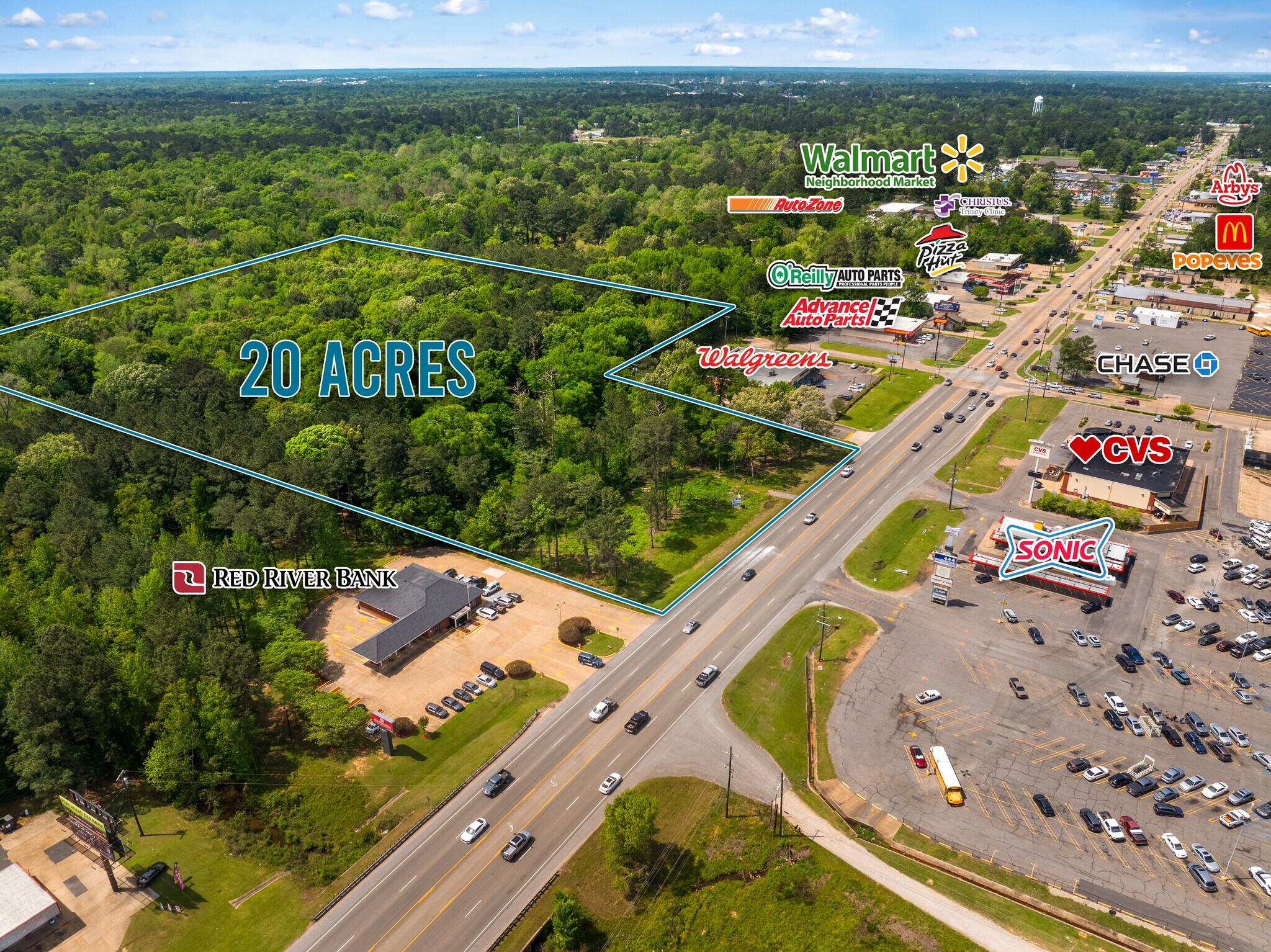 TBD 28 E Hwy, Pineville, LA à vendre Photo principale– Image 1 sur 11