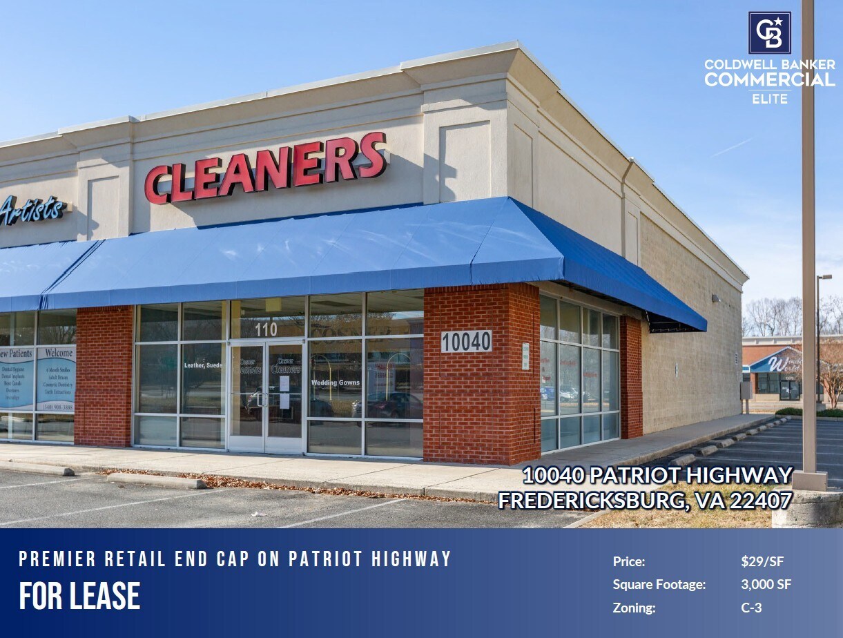 10040 Jefferson Davis Hwy, Fredericksburg, VA à louer Photo principale– Image 1 sur 5