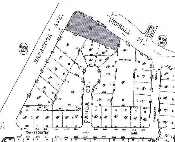 2790 Newhall St, Santa Clara, CA à louer - Plan cadastral – Image 2 sur 3