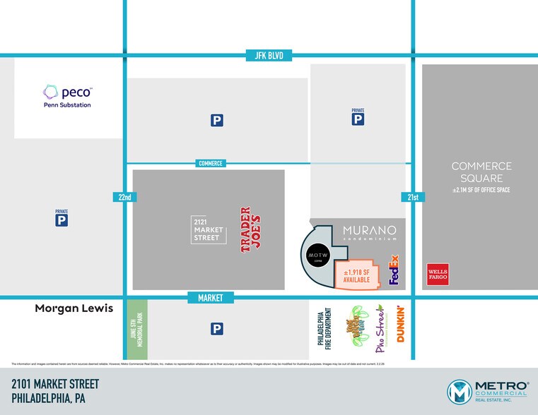 2101 Market St, Philadelphia, PA à louer - Photo de l’immeuble – Image 2 sur 5