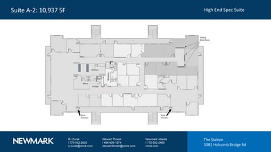 3081 Holcomb Bridge Rd, Norcross, GA à louer Plan d’étage– Image 1 sur 7