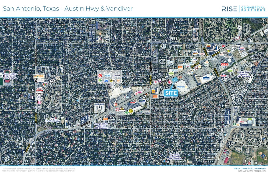 1410 Austin Hwy, San Antonio, TX à louer - Aérien – Image 3 sur 6