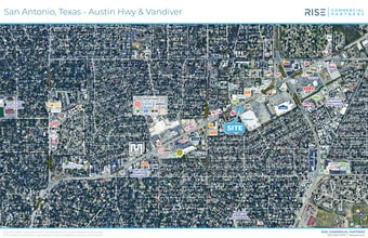 1410 Austin Hwy, San Antonio, TX - Vue aérienne vue de carte - Image1