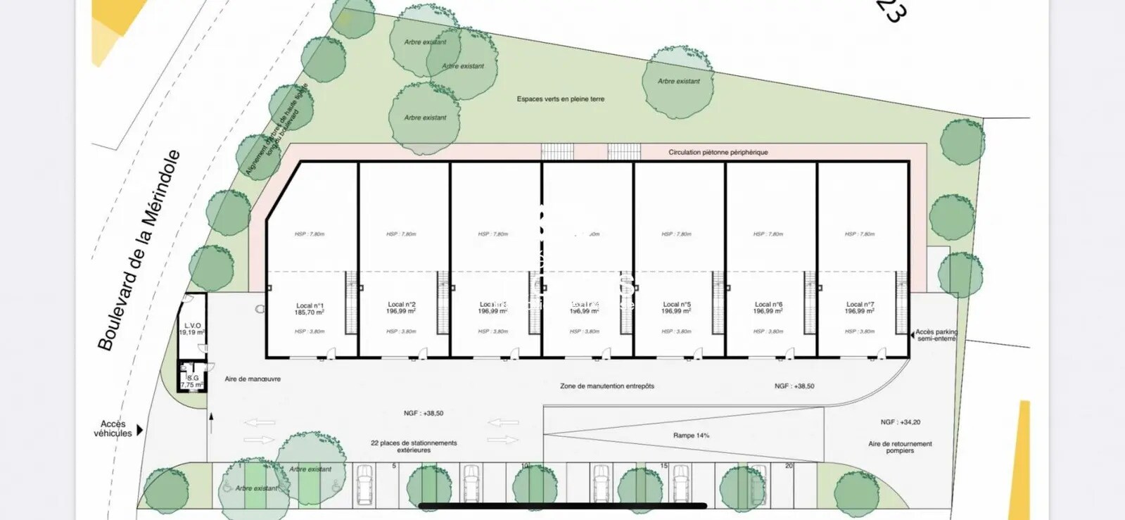 Industriel/Logistique dans Port-de-Bouc à vendre Plan de site– Image 1 sur 5