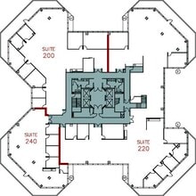 4365 Executive Dr, San Diego, CA à louer Plan d’étage– Image 1 sur 14