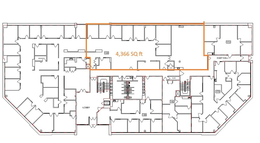 17010 103rd Ave, Edmonton, AB à louer - Plan d’étage – Image 2 sur 20