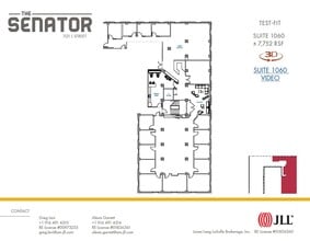 1121 L St, Sacramento, CA à louer Plan d’étage– Image 2 sur 2