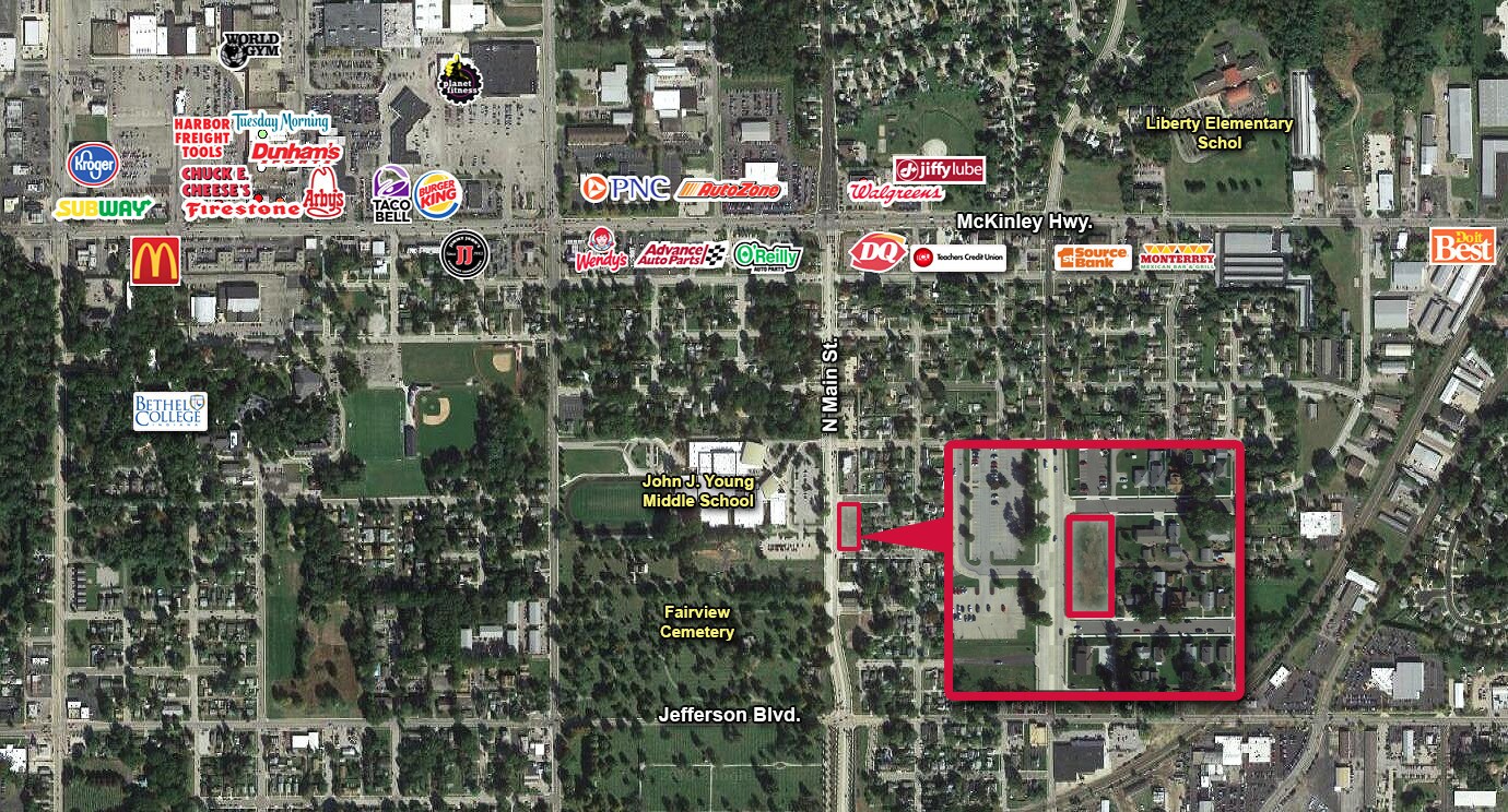 1722 N Main St, Mishawaka, IN à vendre Aérien– Image 1 sur 2