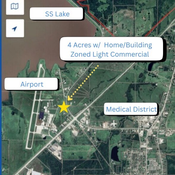 1421 Airport Rd, Sulphur Springs, TX à vendre - Aérien – Image 2 sur 16