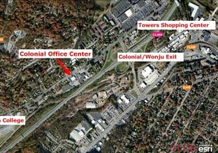 2728 Colonial Ave SW, Roanoke, VA - VUE AÉRIENNE  vue de carte