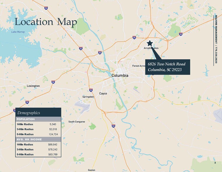 6826 Two Notch Rd, Columbia, SC à louer - Photo de l’immeuble – Image 3 sur 14