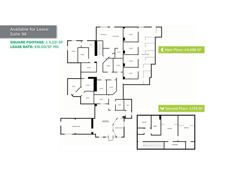 98-100 McClure Ave, Nampa, ID à vendre - Plan d’étage – Image 3 sur 7