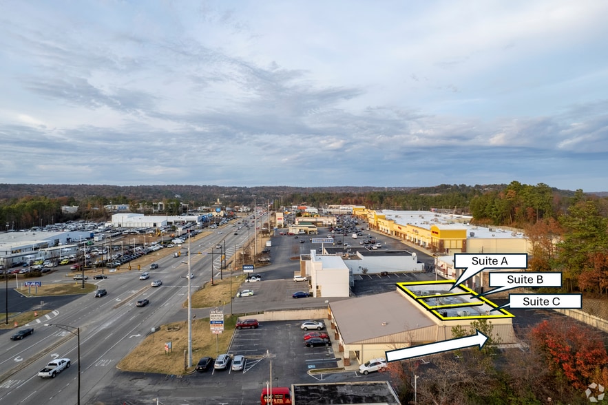 1633 Montgomery Hwy, Birmingham, AL à louer - Aérien – Image 2 sur 7