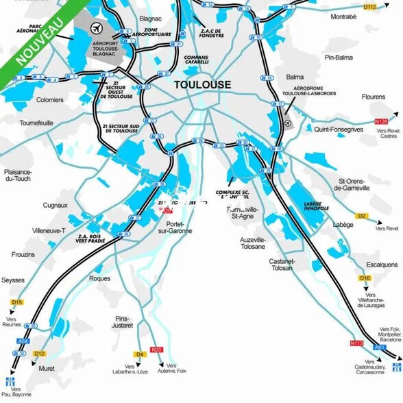 Local d'activités dans Toulouse à vendre - Photo de l’immeuble – Image 3 sur 7