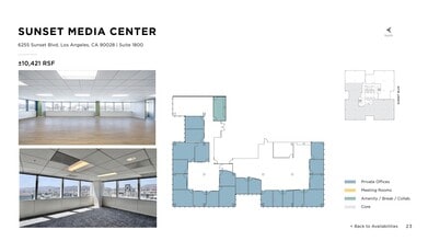 6255 W Sunset Blvd, Los Angeles, CA à louer Plan de site– Image 1 sur 1