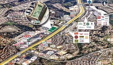 21891 US Highway 281, San Antonio, TX - VUE AÉRIENNE  vue de carte