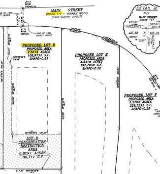 Plus de détails pour 46 Main Street, Bolton, MA - Terrain à vendre