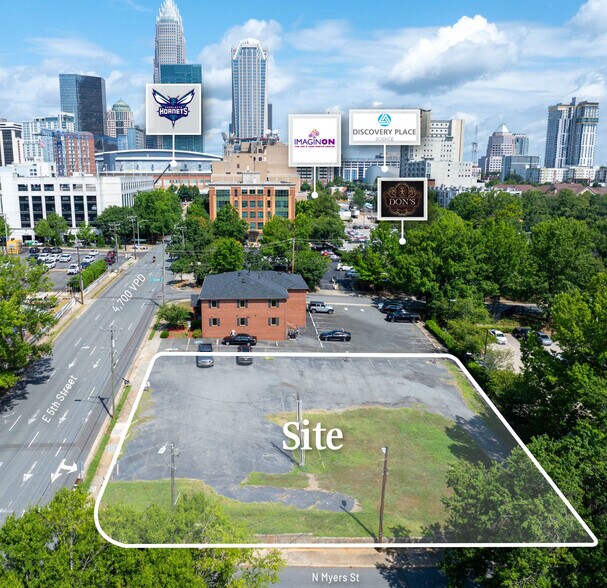 207 N Myers St, Charlotte, NC à vendre - Aérien – Image 3 sur 4