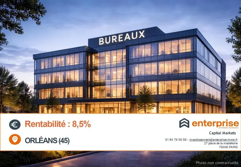 Bureau dans Orléans à vendre - Photo de l’immeuble – Image 1 sur 1