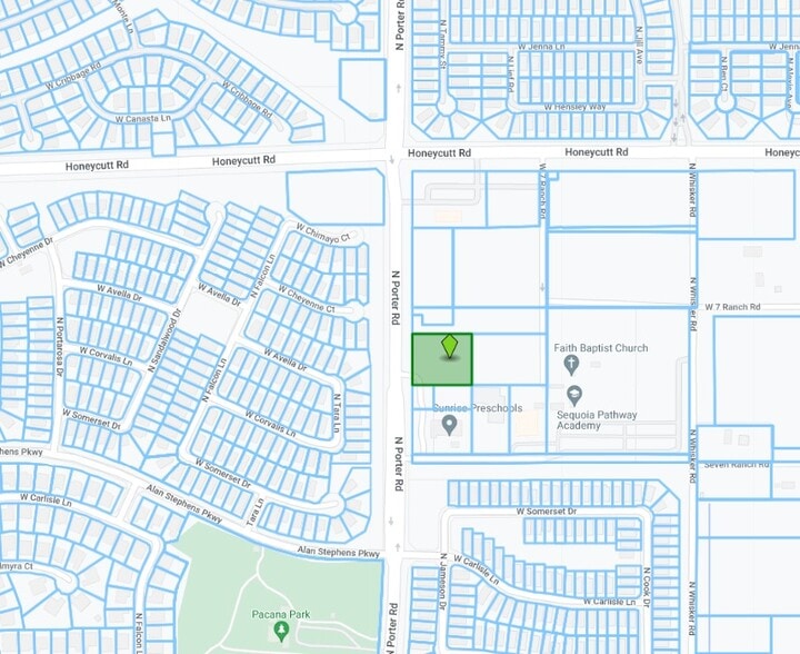 SEC Honeycutt Rd & Porter Rd, Maricopa, AZ à vendre - Plan cadastral – Image 3 sur 3