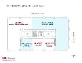 19500-19510 Ventura Blvd, Tarzana, CA à louer Plan d’étage– Image 1 sur 1