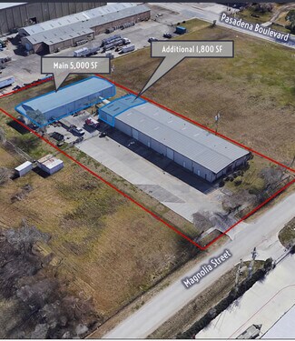 Plus de détails pour 2061 Magnolia Dr, Pasadena, TX - Industriel/Logistique à louer