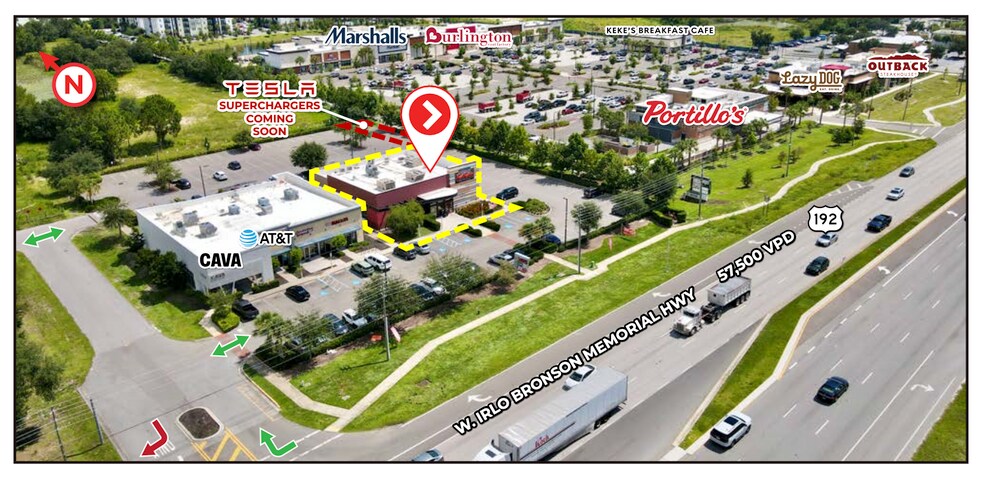 8085 W Irlo Bronson Memorial Hwy, Kissimmee, FL à louer - Photo de l’immeuble – Image 2 sur 7