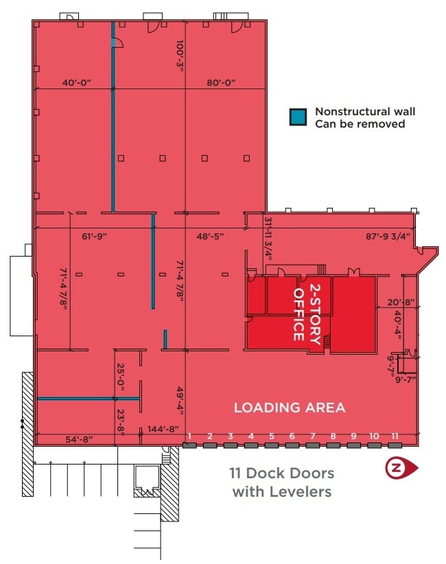 5151 N Bannock St, Denver, CO à louer Plan d’étage– Image 1 sur 1