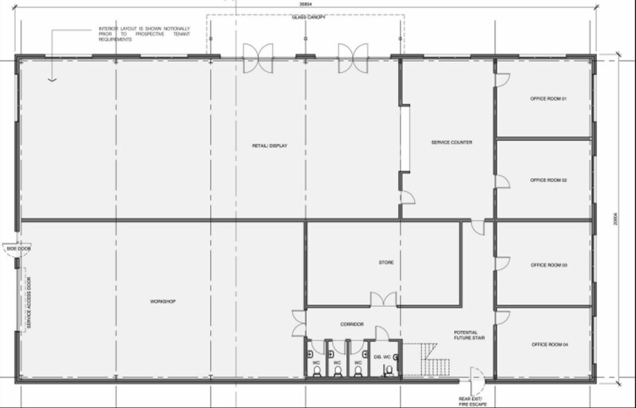73 Muirglen Hynford Road, Lanark à louer - Plan d’étage – Image 2 sur 2