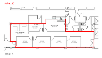 2285 Executive Dr, Lexington, KY à louer Plan d’étage– Image 2 sur 2