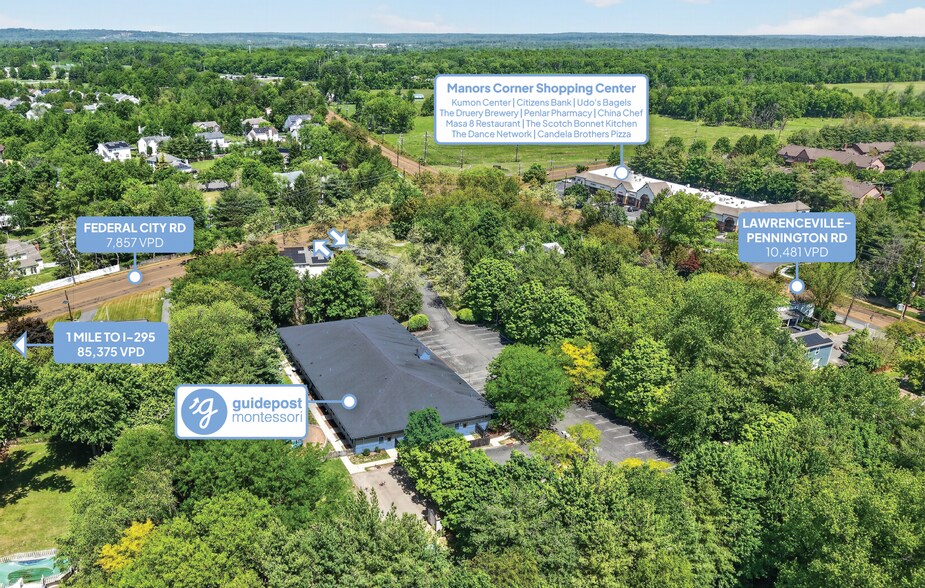 222 Federal City Rd, Lawrenceville, NJ à vendre - Photo de l’immeuble – Image 2 sur 7