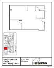 4445 Calgary Trl, Edmonton, AB à louer Plan d’étage– Image 1 sur 1