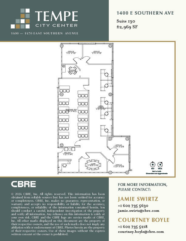 1400 E Southern Ave, Tempe, AZ à louer Plan d’étage– Image 1 sur 1