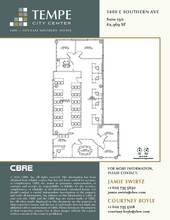1400 E Southern Ave, Tempe, AZ à louer Plan d’étage– Image 1 sur 1