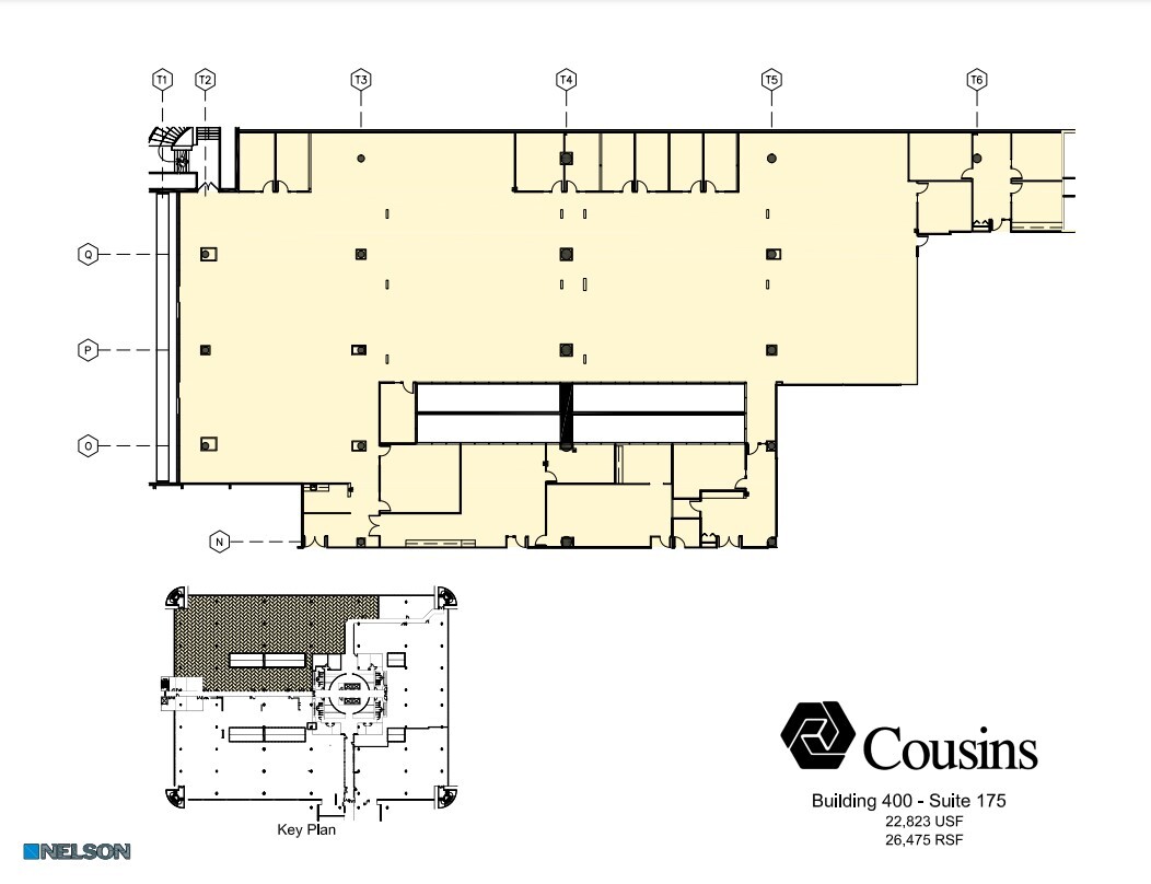 1200 Abernathy Rd NE, Atlanta, GA à louer Plan d’étage– Image 1 sur 1