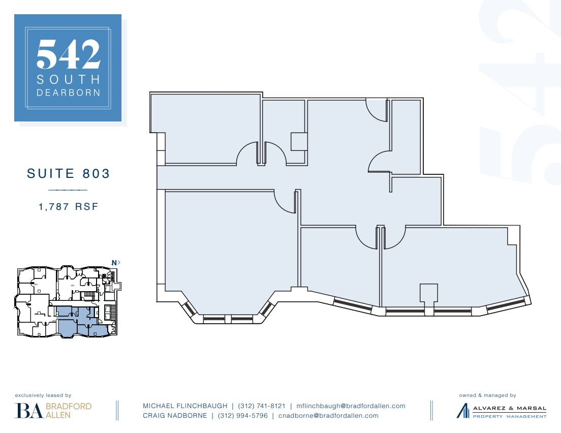 542-550 S Dearborn St, Chicago, IL à louer Photo intérieure– Image 1 sur 2