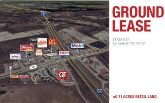 Plus de détails pour 14728 IH-37 S, Elmendorf, TX - Terrain à louer
