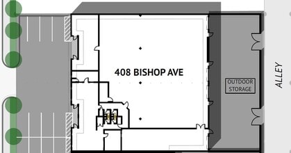 408 Bishop Ave, Richardson, TX à louer Plan de site– Image 1 sur 1