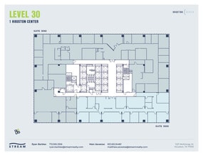 1221 McKinney St, Houston, TX à louer Plan d’étage– Image 1 sur 1