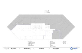 6025 The Corners Pky, Peachtree Corners, GA à louer Plan de site– Image 1 sur 1