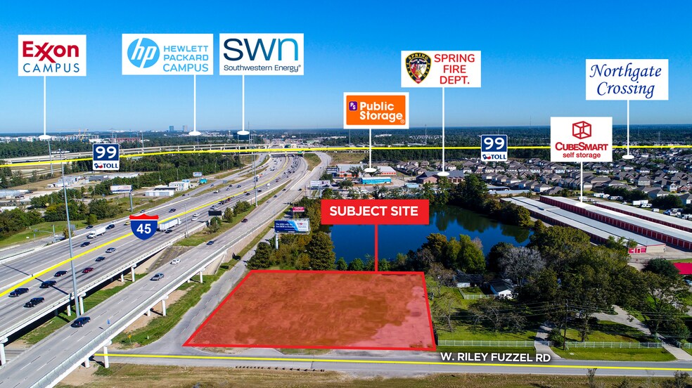 1314 W Riley Fuzzel Rd, Spring, TX à vendre - Photo de l’immeuble – Image 1 sur 3
