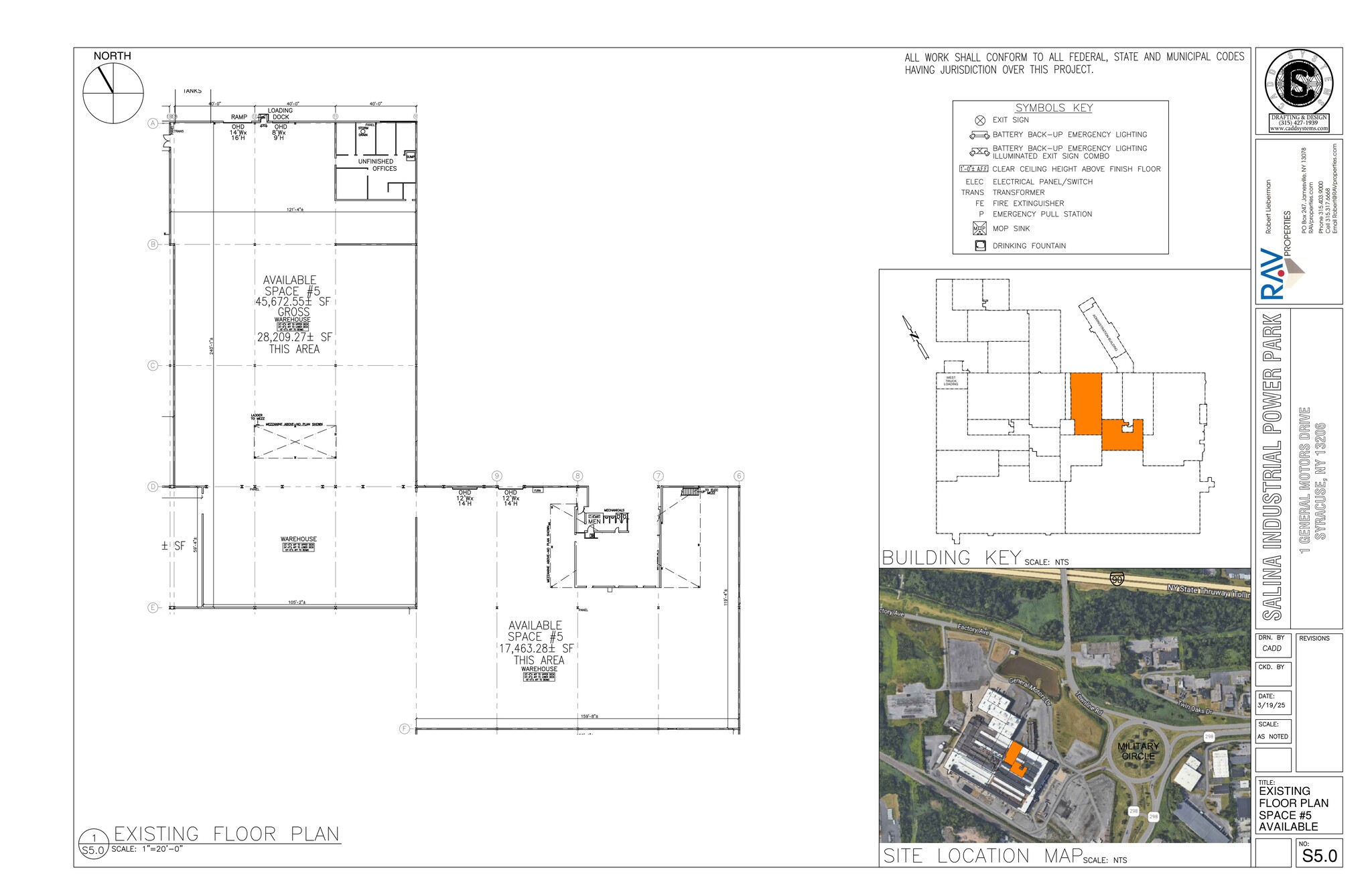 1 General Motors Dr, Syracuse, NY à louer Plan de site– Image 1 sur 1