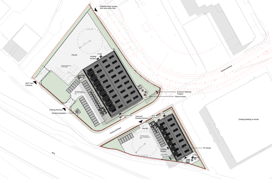 Southcroft Rd, Rutherglen à louer - Plan de site – Image 3 sur 3