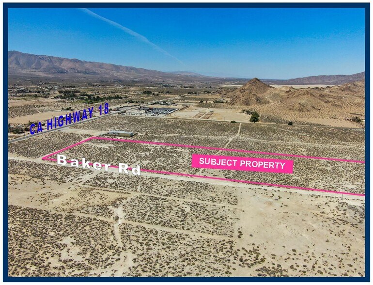 10850 Baker, Lucerne Valley, CA à vendre - Photo de l’immeuble – Image 2 sur 10